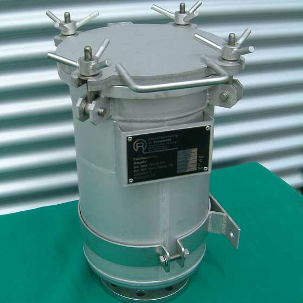Edelstahlbehälter - Druckbehälter mit TÜV-Abnahme